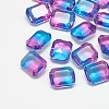 Pointed Back Glass Rhinestone Cabochons RGLA-T079-10x14-004TO-1