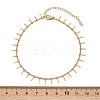 304 Stainless Steel Bar Tassel Charm Bracelets LS-BJEW-G759-04G-3