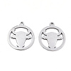 Non-Tarnish 201 Stainless Steel Pendants LS-STAS-S081-011-1