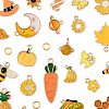 30Pcs Alloy Enamel Pendants FIND-FS0004-48-2