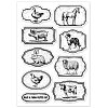 Custom Summer Theme PVC Plastic Clear Stamps DIY-WH0631-0231-8