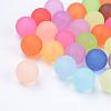 Transparent Acrylic Beads FACR-R022-10mm-M-1