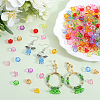 500Pcs Transparent Acrylic Beads TACR-SP0001-05-4