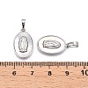 Brass & Shell Pendants KK-N254-208P-3
