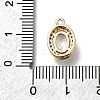 Brass Micro Pave Cubic Zirconia Pendants KK-D312-09G-02-3