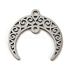 Non-Tarnish 201 Stainless Steel Hollow Connector Charms STAS-E200-07P-1