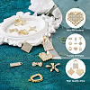 18Pcs 9 Style Alloy Crystal Rhinestone Pendants FIND-SW0001-30-5