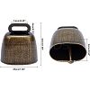 Retro Iron Bell Pendants LS-IFIN-NB0001-28-5