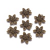 Tibetan Style Alloy Pendants TIBEP-EBB088YKG-AB-FF-1