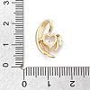 Brass Micro Pave Cubic Zirconia Pendants KK-D283-07G-3