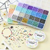 DIY Letter Bracelet Necklace Making Kit DIY-YW0006-24-6