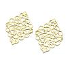 Brass Filigree Joiners KK-K184-21C-RS-2