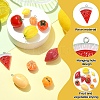 10Pcs 10 Styles Autumn Theme Resin Pendants FIND-YW0005-42-4