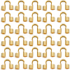 600Pcs Brass Wire Guardians KK-SP0001-95G-1