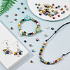 120Pcs 12 Colors Handmade Porcelain Beads PORC-DC0001-14-4