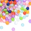 Round Imitation Cat Eye Resin Beads RESI-R157-8mm-M-1