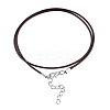 Waxed Cotton Cord Necklace Making LS-MAK-S034-005-3