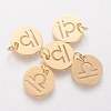 304 Stainless Steel Charms STAS-Q201-T445-7G-1