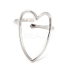 Non-Tarnish 201 Stainless Steel Open Cuff Ring X-RJEW-E063-47P-2