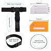 Silicone Luggage Tag AJEW-CA0004-11-2