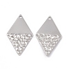 304 Stainless Steel Pendants STAS-B031-05P-1