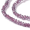 Electroplate Glass Beads Strands LS-EGLA-R048-2mm-11-4