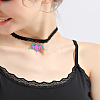 9Pcs 201 Stainless Steel Pendants STAS-LP0002-37-3