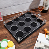 12 Holes Rectangle Acrylic Wine Glasses Display Stands DIY-WH0488-40B-5