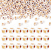 Opaque Acrylic Beads MACR-TAG0001-07W-1
