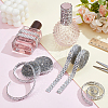 Glass Hotfix Rhinestone DIY-WH0622-549B-4