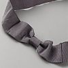 Women's Faux Suede Bowknot Stretchable Hat Band AJEW-WH0696-082G-2