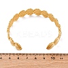 304 Stainless Steel Cuff Bangles for Women BJEW-F491-01G-04-3
