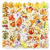 50Pcs Cartoon Leaf Paper Sticker LS-STIC-C012-12-2