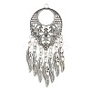 Tibetan Style Alloy Big Pendants AL-CBAAECB-02AS-G-1