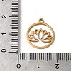 201 Stainless Steel Pendants STAS-E211-02G-3