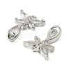 Brass Micro Pave Cubic Zirconia Pendants KK-C107-18A-P-2