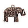 Tibetan Style Alloy Pendants LS-TIBEP-L015-03R-NF-1