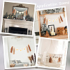 Wooden Banners with Flower Tassels Pendant Hanging Bunting FIND-WH20019-93B-5