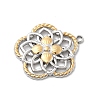304 Stainless Steel Pendants STAS-A126-03A-GP-2