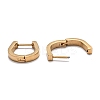 304 Stainless Steel Huggie Hoop Earrings STAS-J033-14A-G-3