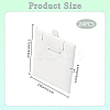 24Pcs PU Leather & Sponge Jewelry Pendant Nceklace Display Cards NDIS-SP0001-03B-02-2