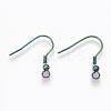 Vacuum Plating 201 Stainless Steel Earring Hooks X-STAS-R102-38-2