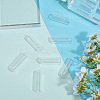 12Pcs Transparent Glass Straw Dustproof Covers AJEW-FG0002-37A-4