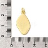 Brass Enamel Evil Eye Pendants KK-I378-16G-A-4