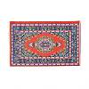 Silk Miniature Ethnic Style Carpets MIMO-PW0001-008A-2