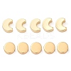 10Pcs 2 Styles Moon Phase Theme Brass Beads Set KK-TZ0001-02-1