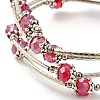 Fashion Wrap Bracelets BJEW-JB00628-13-2