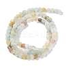 Natural Flower Amazonite Beads Strands G-M403-A34-01-3