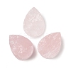 Natural Rose Quartz Cabochons G-K338-40A-02-1