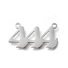 304 Stainless Steel Pendants STAS-D382-04D-P-1